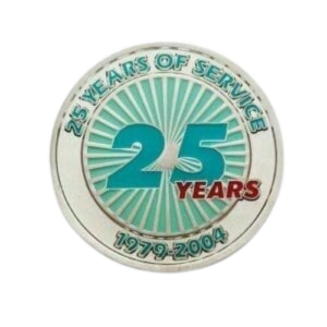 25th anniversay coin