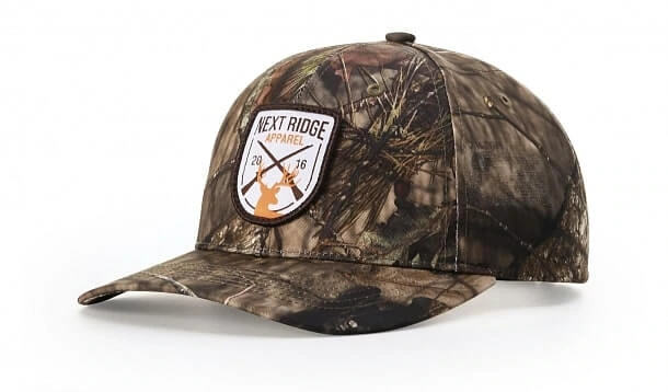 Camo patch hat