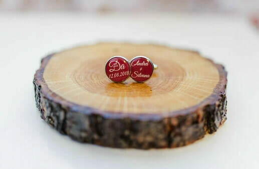 custom printed cufflinks