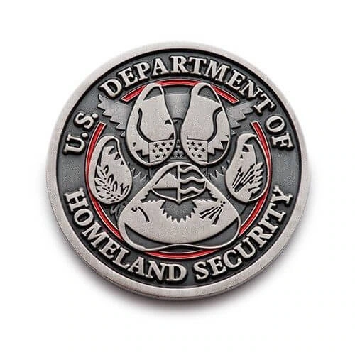 custom bear claw coin