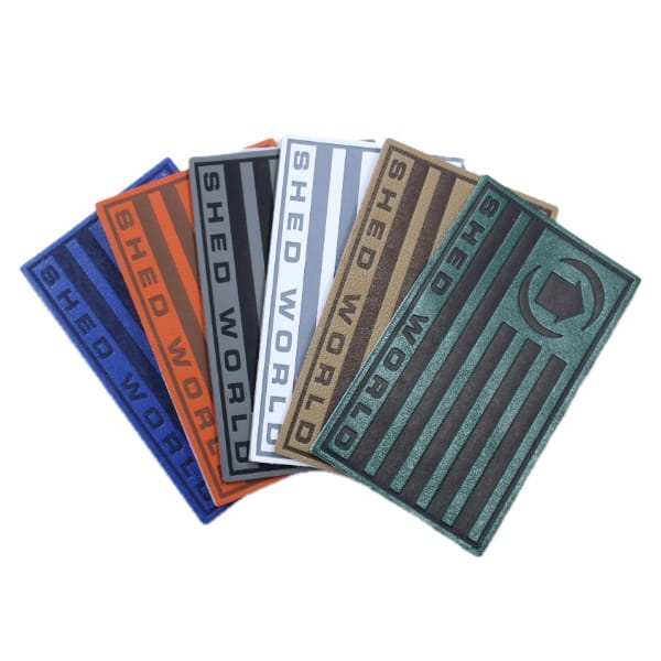 Custom leather patch colors