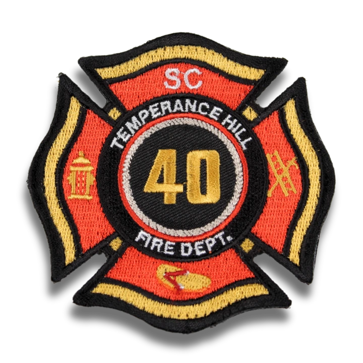 temperance hill fire dept 40 custom made patch